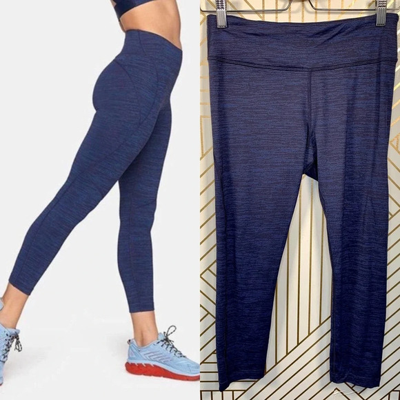 Outdoor Voices Tech Sweat 7/8 Leggings Baltic Blue - Picture 1 of 8